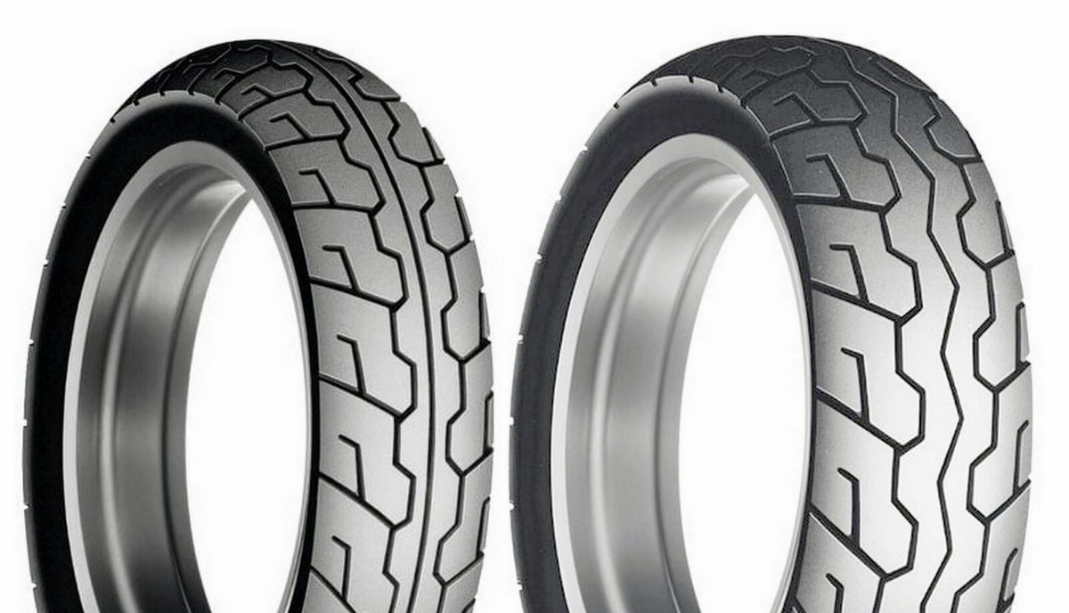 New Dunlop 110/80-18 & 140/70-17 K505 Tire Set For 91-03 Honda