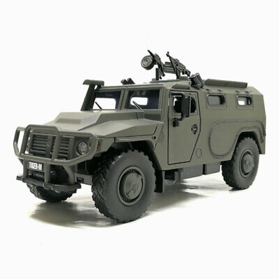 1:32 Tiger-M Russian Armoured Military Vehicle Model Diecast Toy Kids Gift Green
