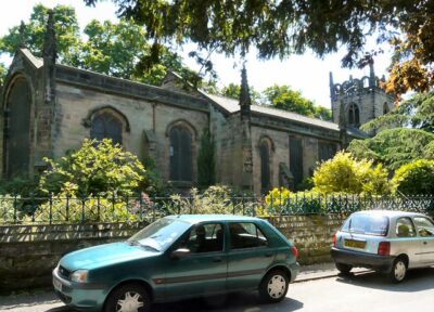 Foto 6x4 St James', Didsbury Gatley auf der Stenner Lane. c2009