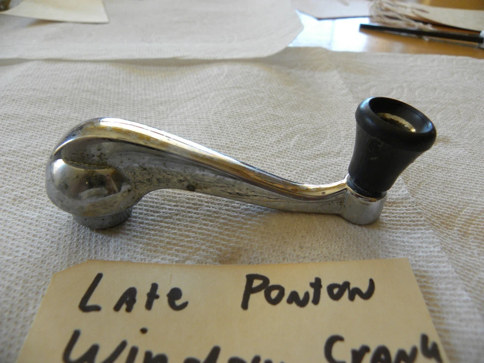 Mercedes Benz Late Ponton 180b, 180c, 190b Window Crank ........WR-17 Foto 2 de 4