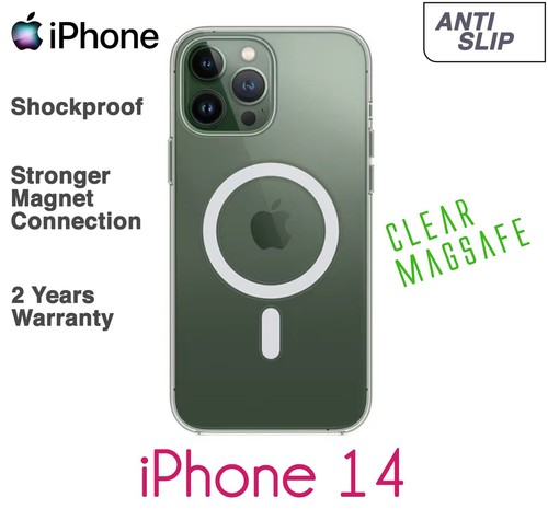 Magsafe iPhone Clear Cover Shockproof Non Slip Apple Case Mag Safe - Picture 21 of 28