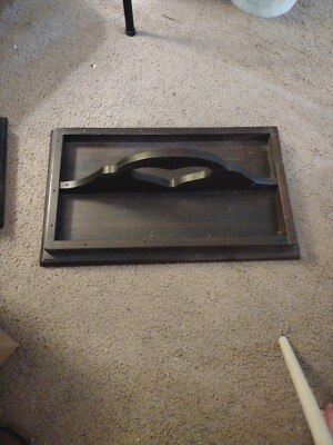 Pfaltzgraff Village Wooden Holder Caddy Country Farm 18''x10.75''x6'' Tall