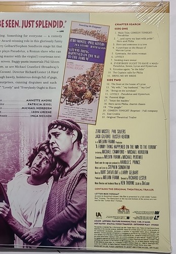 A Funny Thing Happened On the Way To the Forum NEW Laserdisc LD Deluxe edition! - Picture 5 of 7