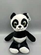 Kipp Brothers Panda Bear 9" Plush Glitter Eyes Stuffed Animal