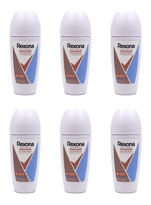 Rexona Clean Scent maximum protection Deo Roll-on , 6x50ml EAN59095583