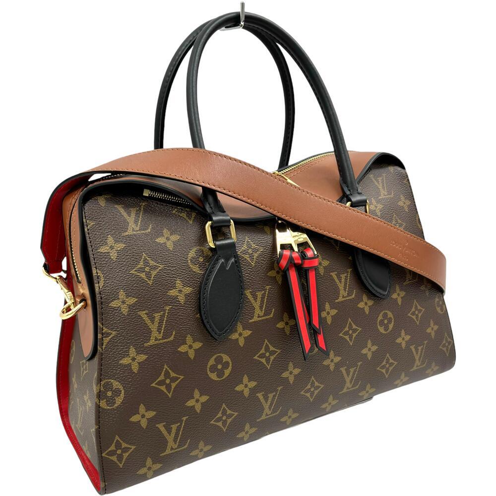 2way bag／brown Texas Two Step Small Chocolate Crossbody Bag/Wallet 0982