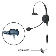 Klein Voyager Over The Head Headset for Vertex VX and EVX Two Way Radios