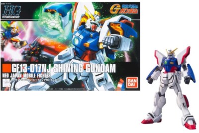 GUNDAM - 1/144 HGUC Shinning Gundam - Model Kit 13cm
