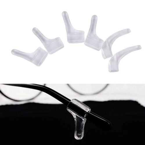 10 pairs Silicone Anti-Slip Glasses Ear Hooks Tip Eyeglass Grip Temple Holder g - Picture 10 of 13