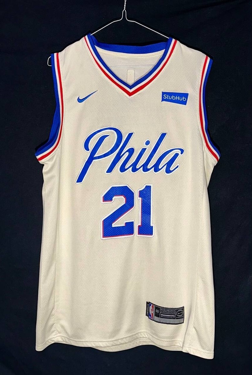 joel embiid jersey cream