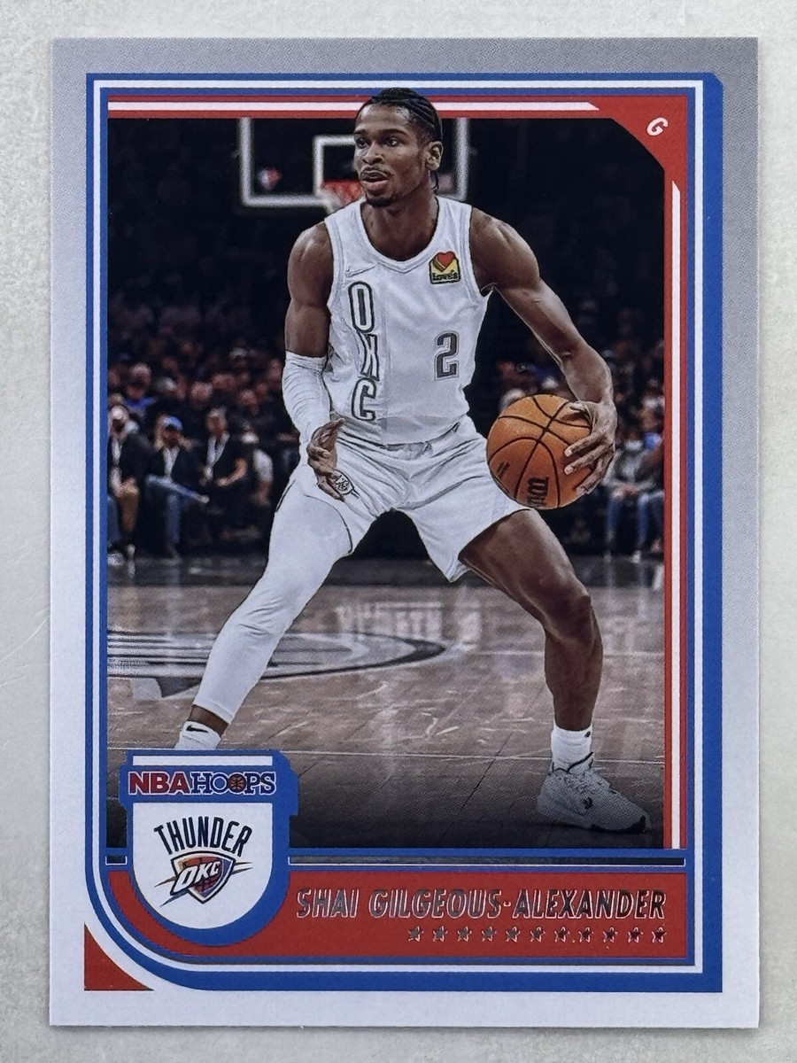 Shai Gilgeous-Alexander 2022-23 Panini NBA Hoops #201 NBA Thunder