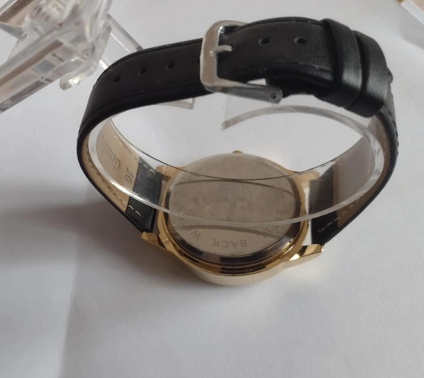 COLLECTIBLE Quartz Watch Geneva Gold Tone Men Women Unisex Teens 2 Piece Strap