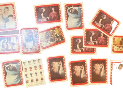 1982 Topps E.T. Stickers 16 Card Lot - Bundled   Great Condition! Rare !!￼
