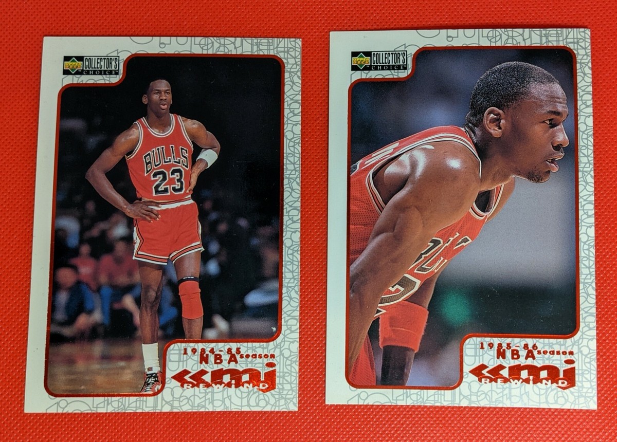 Michael Jordan 1998 UD Collectors Choice MJ Rewind Jumbo (3.5 x 5