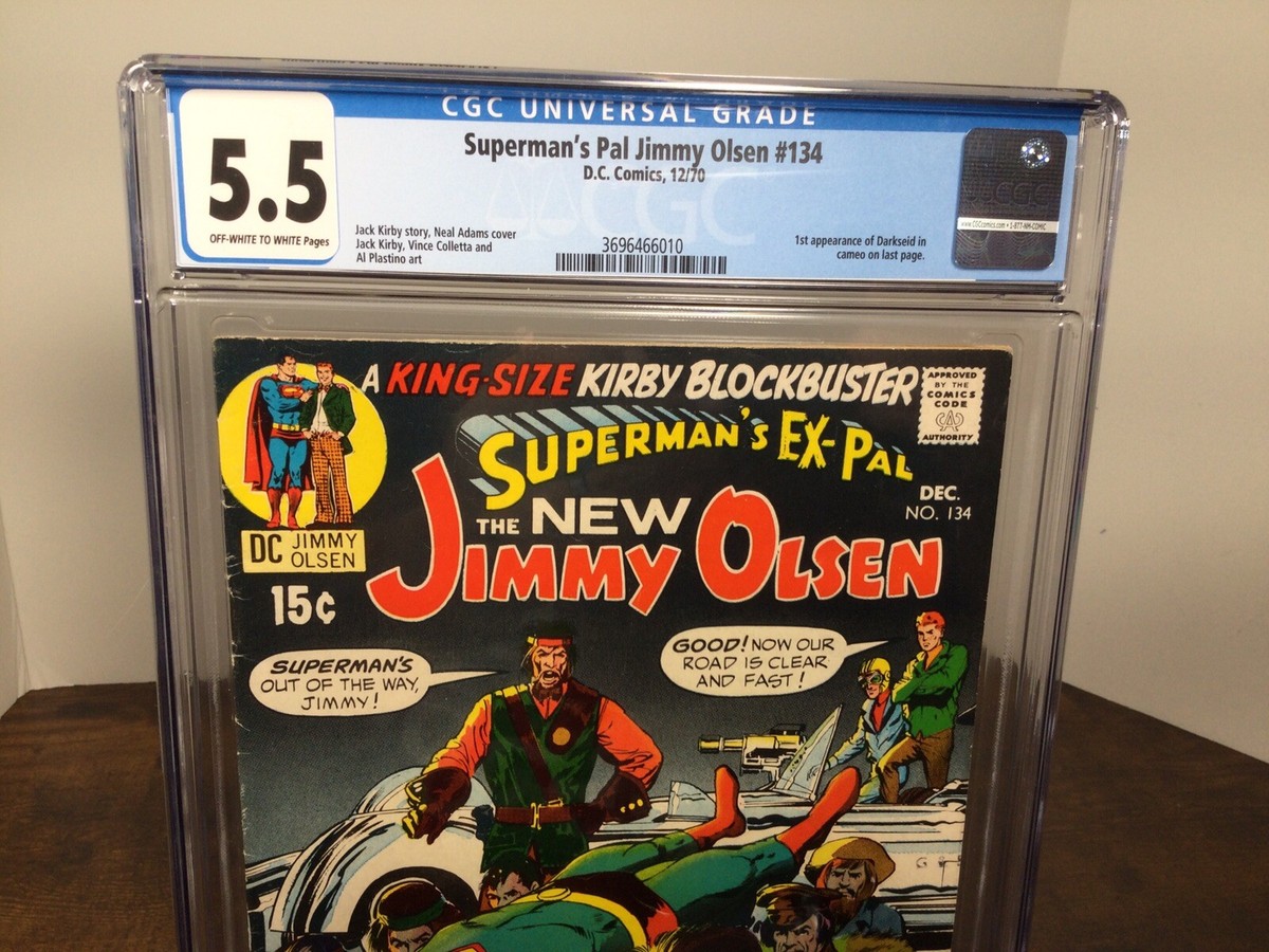 Superman's Pal Jimmy Olsen #134 CGC 5.5 1st Appearance Darkseid