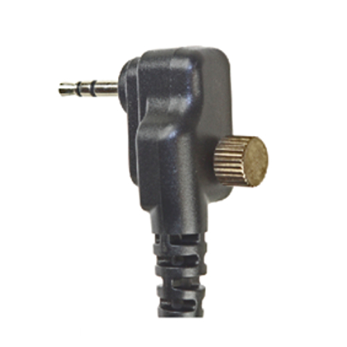 2-Wire Acoustic Tube Cloth Fiber Earpiece Clip-On PTT / Mic for HYT TC320 Radios - Picture 7 of 7