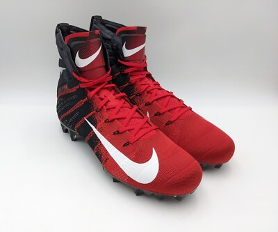 Nike Cleats Size Black Red Vapor Untouchable Elite Flyknit  AO3006-060