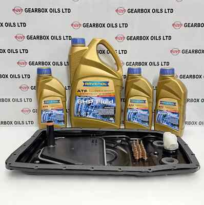 RANGE ROVER 6HP26 28 6 SPEED AUTOMATIC GEARBOX METAL SUMP FILTER 7L OIL KIT