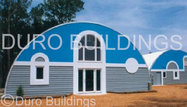 DuroSPAN Steel 51x40x17 Metal Quonset Hut Building DIY Home Kit Open Ends  DiRECT