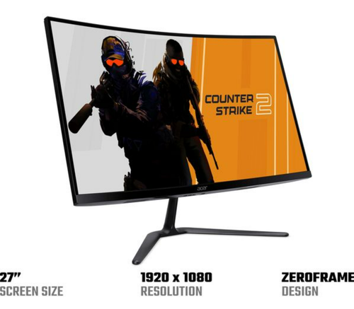 Acer Nitro ED270RS3 27" Curved Gaming Monitor / FHD 180Hz / 1ms Response / VA... - Picture 2 of 5
