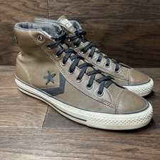 Converse Chuck Taylor All Star Boot High Top Sneaker Brown Leather M 9/W 11