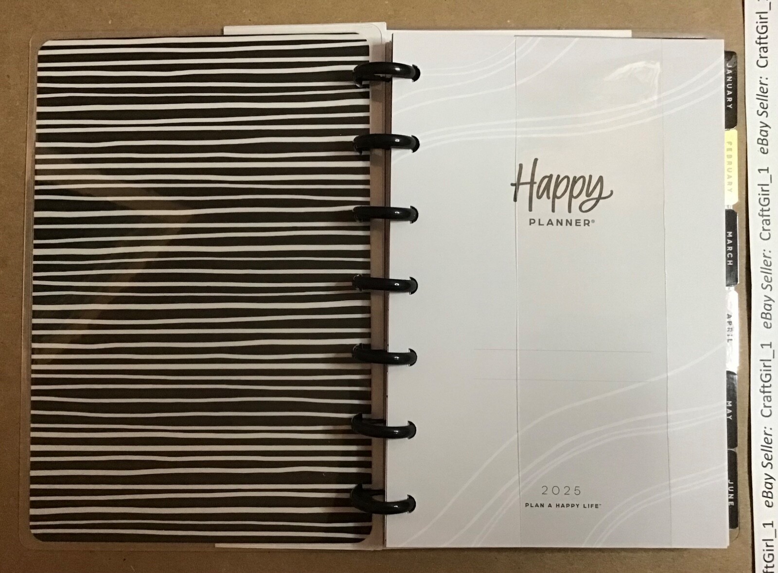 NEW! Happy Planner 2025 “MODERN IMPRESSION” mini HORIZONTAL LAYOUT 12
