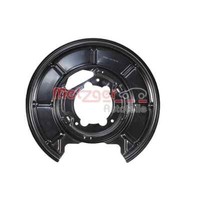 Metzger 6115497 Spritzblech, Bremsscheibe FüR Mb Hinterachse Links
