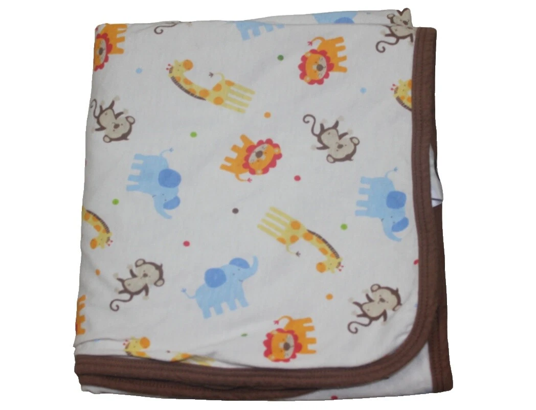 Хлопковые коричневые детские многоцелевые одеяла