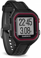 Garmin Forerunner 25 (large) - Black And Red Garmin Forerunner 25 (large) - Black And Red