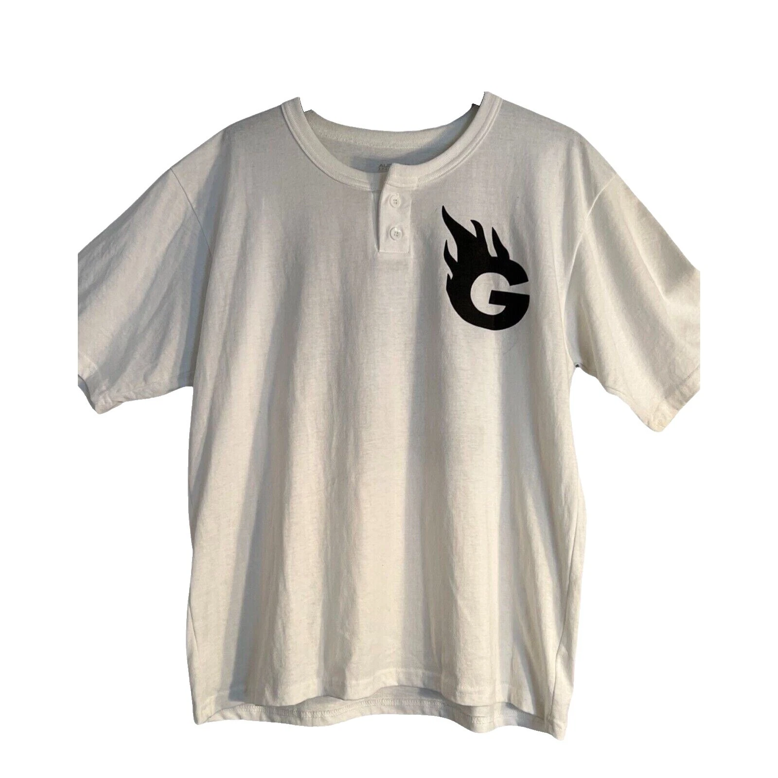 Augusta Sportswear Cotton White Activewear Tops for Men