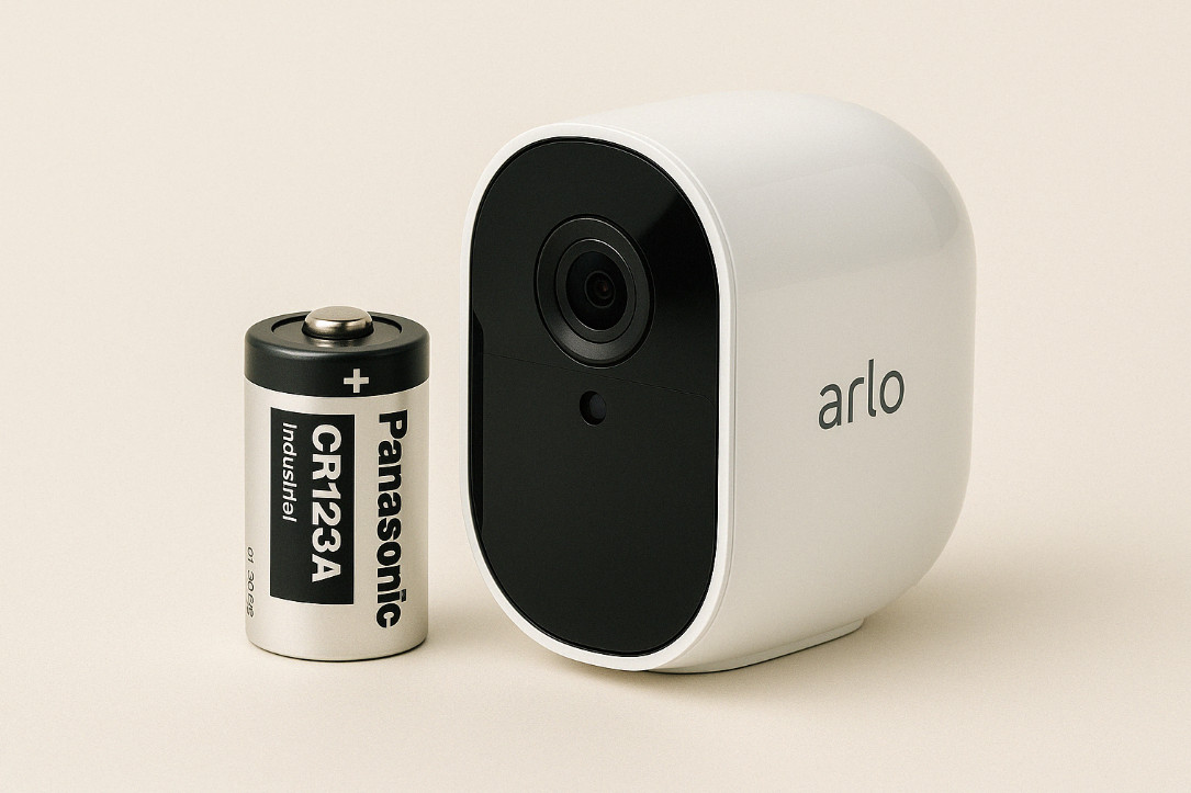 2025New Panasonic CR123A CR17345 Lithium Battery CR123 DL123A EL123A Arlo Camera — image 2