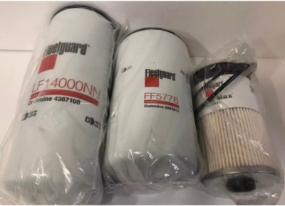 #ad Cummins Oil Change Kit 7 LF14000NN FF5776 FS19727 $148.50