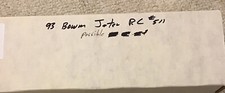 1993 Bowman Baseball Cards 18