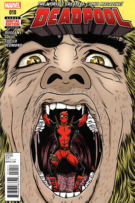 Deadpool 2016 #10 Near Mint comic Marvel