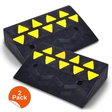 Rampe di cordolo per auto &amp; camion - Kit ponte lato cordolo veicolo (coppia) 18,9"