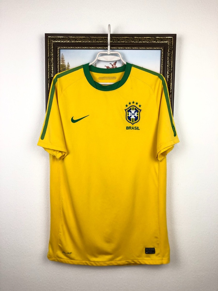 Brazil Home football shirt 2010 Soccer Nike Jersey Mens National