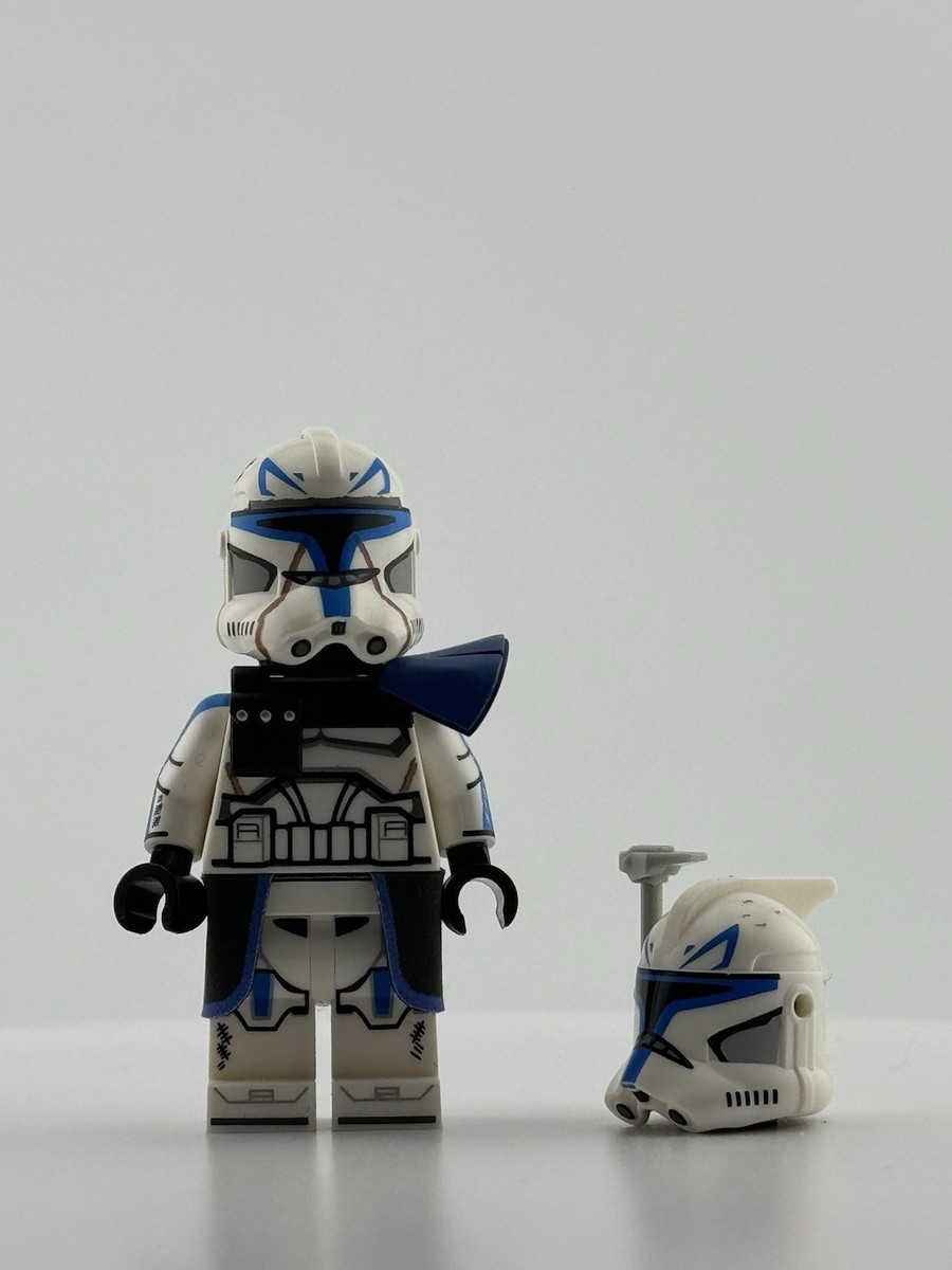 Lego Star Wars Grandpa Clone Customs GCC Arc Captain Rex W/ Smiley