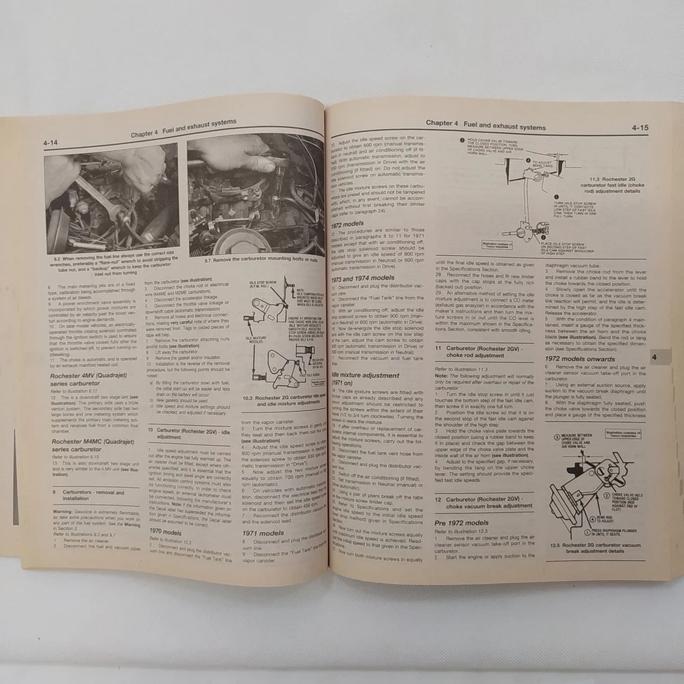 Manuale riparazioni Pontiac Firebird 1970-81 mod. V8 in inglese - Immagine 3 di 4