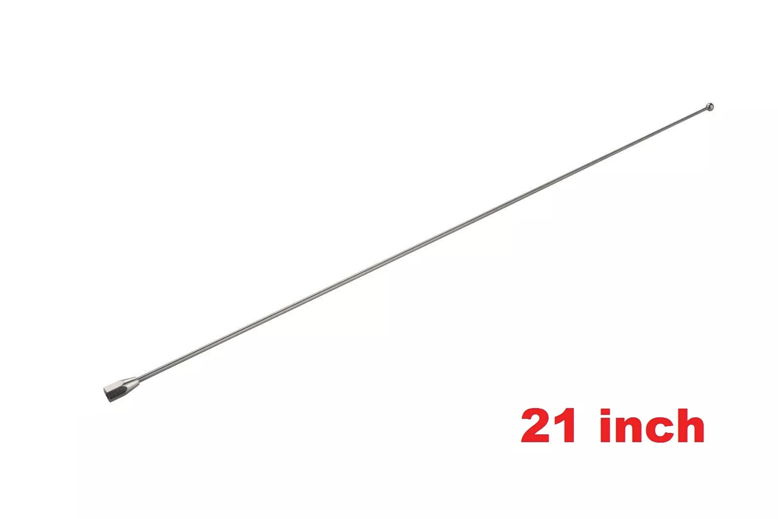 21" Stainless Steel AM/FM/XM/CB Antenna Mast Radio for Kawas