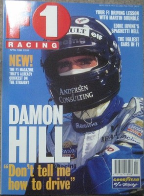 F1 Racing magazine April 1996 Issue 2