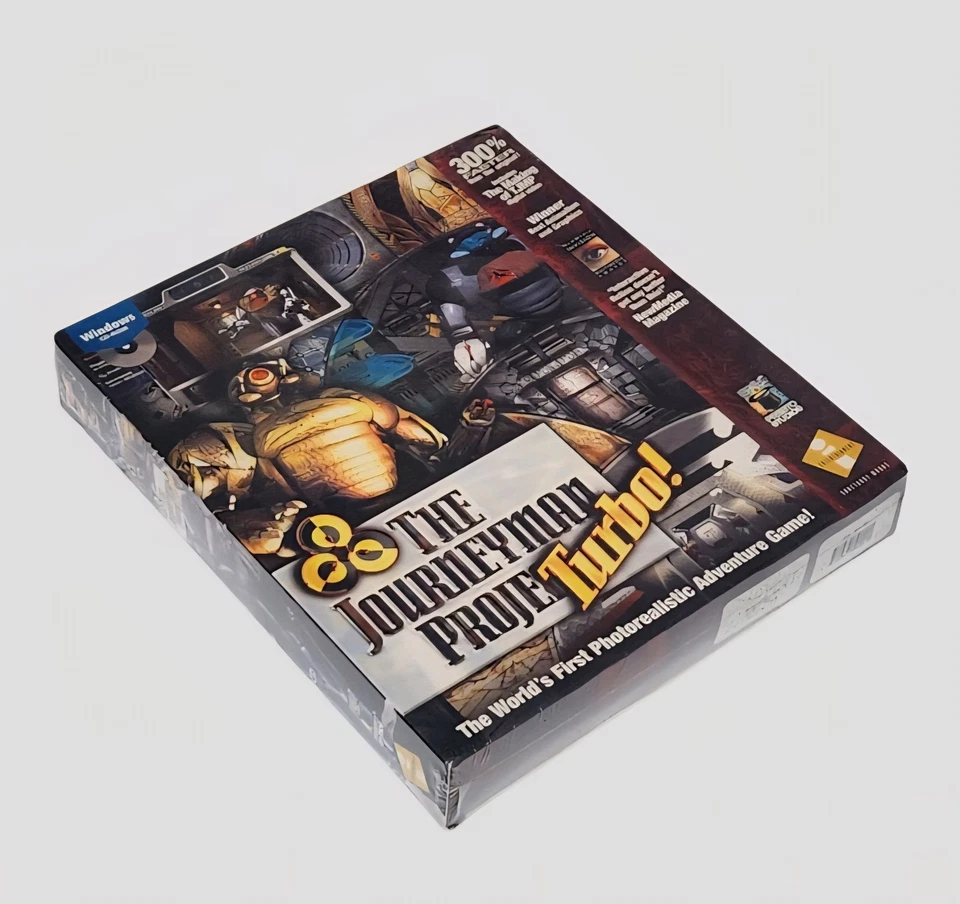 NEW The Journey Man Project Turbo! (PC, 1994) Big Box | Windows CD-ROM - Image 2 of 4
