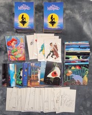 1991 THE LITTLE MERMAID 300 CARDS, 2 COMPLETE BASE SETS + CHASE AND PROMO