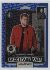 2019-20 Panini NBA Hoops Premium Stock Back Stage Pass Blue Luka Doncic #3 0f7h