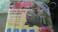 FISH MATE POND FLOW PUMP WATER FOUNTAIN GARDEN WATERFALL FEATURE FISHMATE KOI