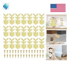 uxcell 20 Yellow Baseboard Corner Protectors