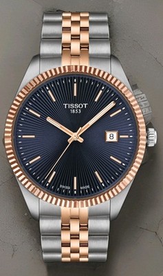 Tissot Ballade Quartz Blue Dial Two-Tone Men's Watch T156.410.22.041.00