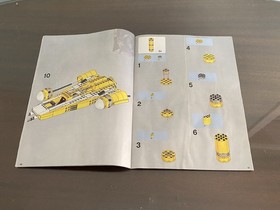 Lego 8037 Anakin's Y-wing Starfighter Star Wars Clone Wars Instructions (Only)