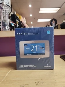 ​Emerson ST75S Sensi Touch 7-day Smart Thermostat w/Touchscreen C-wire Required