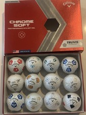 Rare Callaway Chrome Limited Edition Collectors Golf Balls - Dozen - New