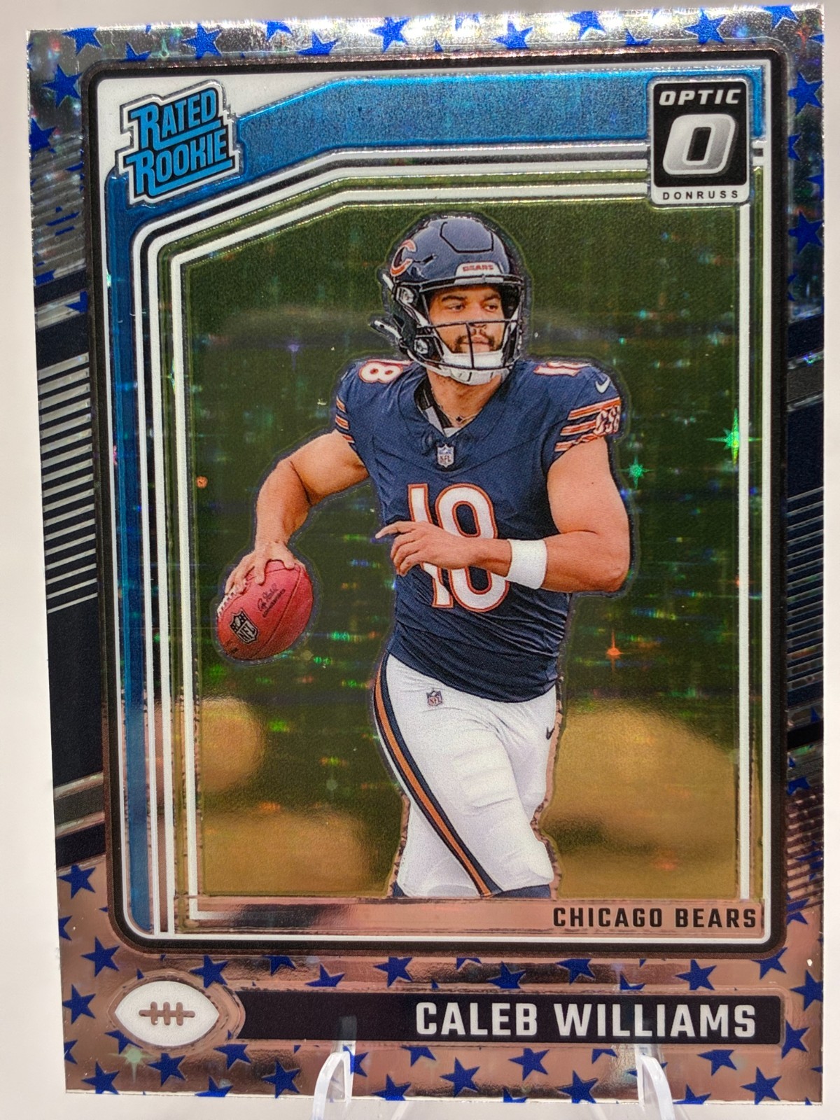 2024 Panini Donruss Optic - Rated Rookie Caleb Williams #201 Stars Prizm (RC)